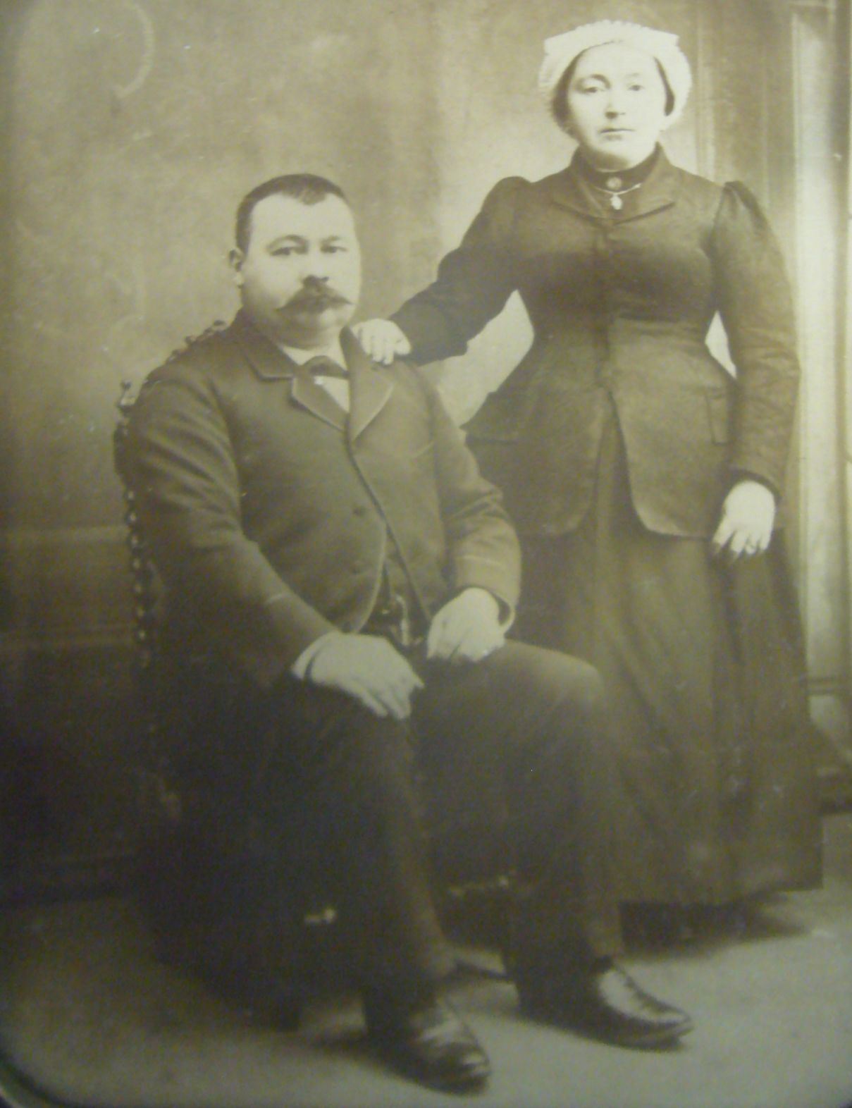 Pierre Thiers und seine Frau